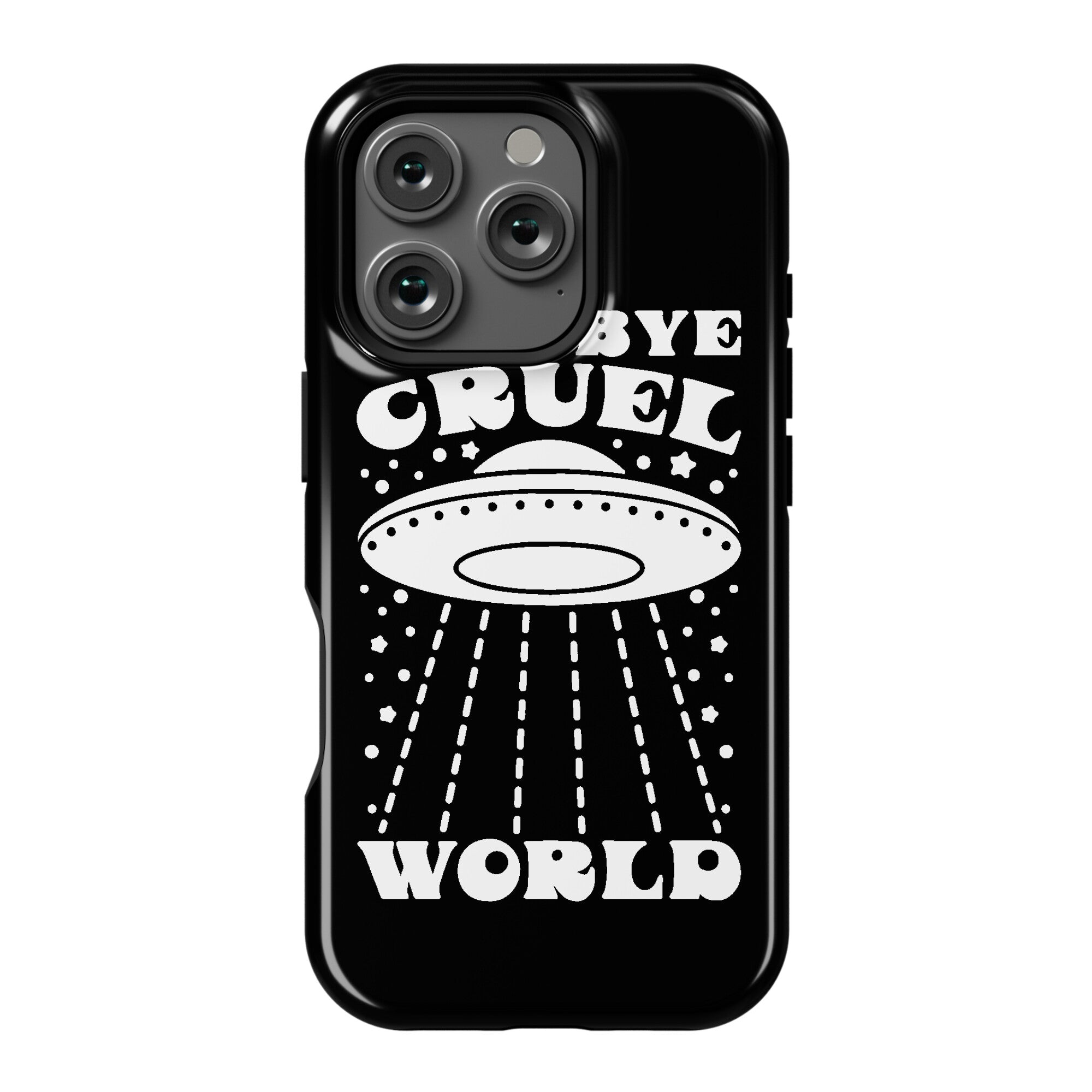 Goodbye Cruel World Phone Case